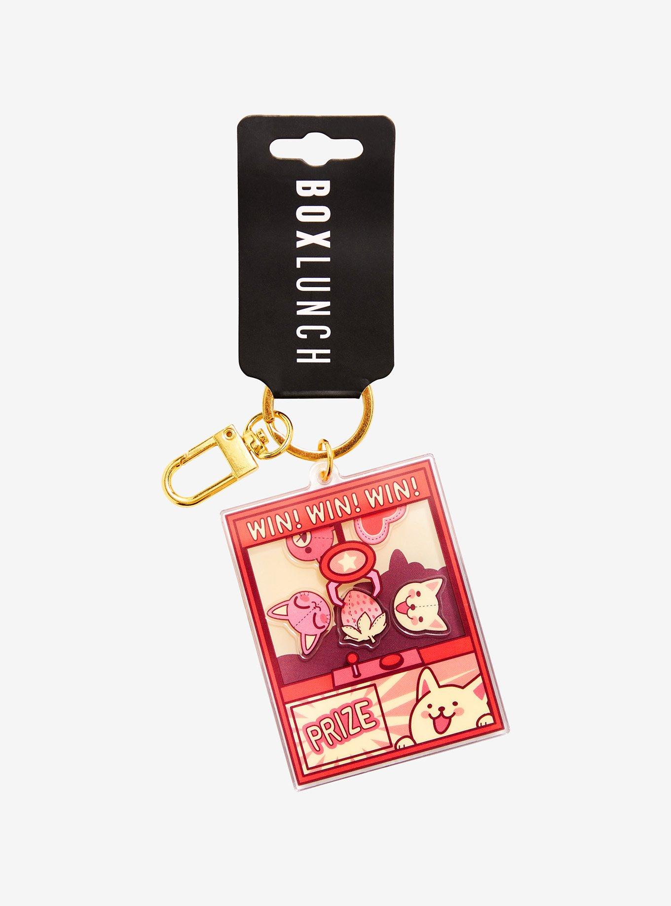 Cutest Claw Machine Shaker Keychain - BoxLunch Exclusive, , alternate