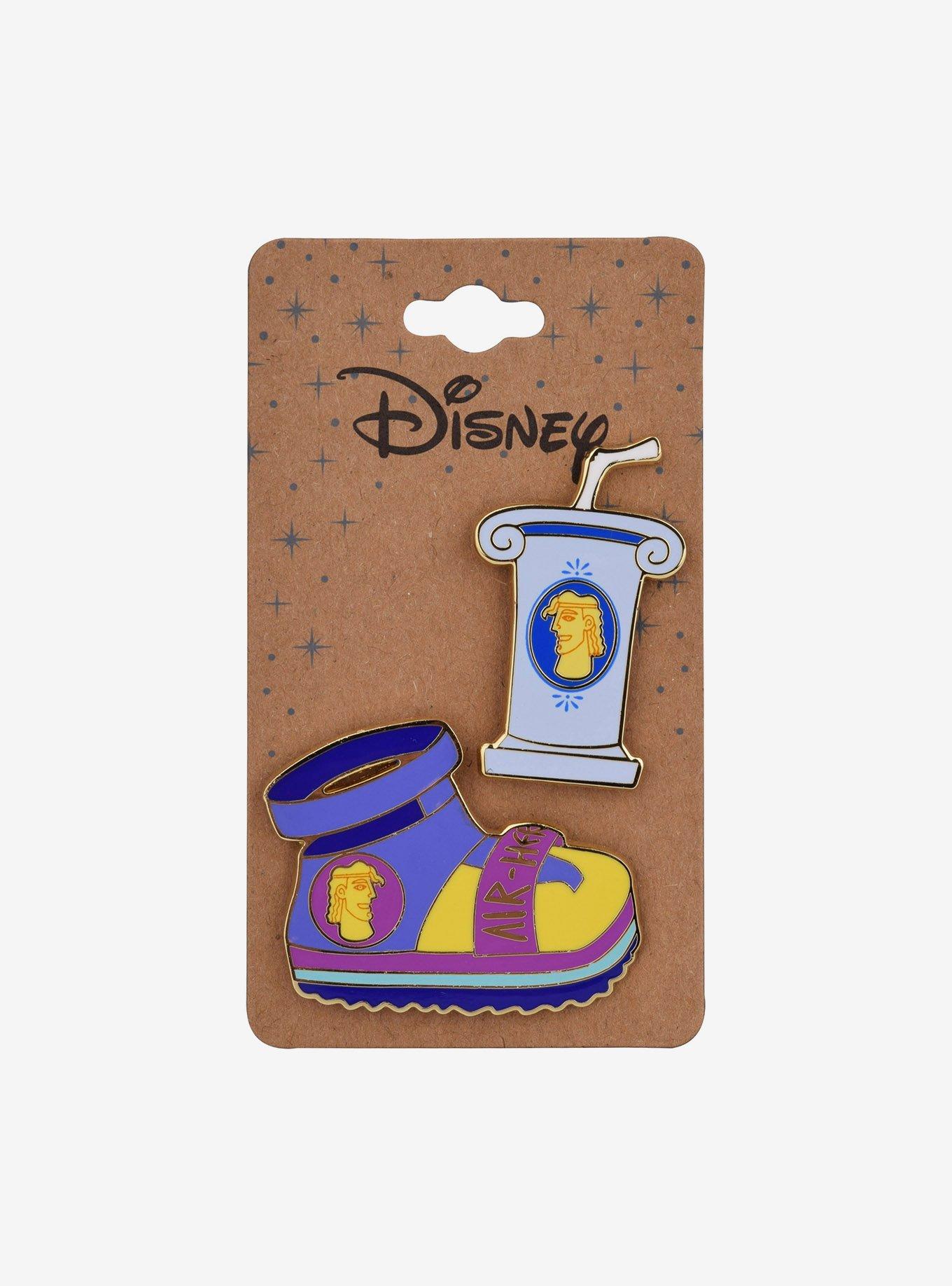 Disney Hercules Herc Merch Enamel Pin Set - BoxLunch Exclusive, , alternate