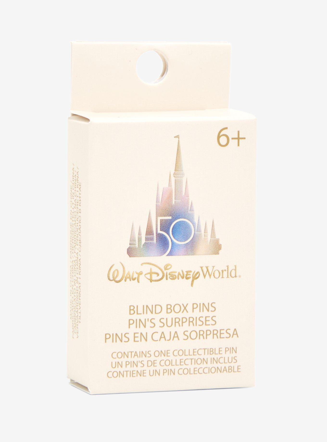 Loungefly Disney Walt Disney World 50th Anniversary Mickey Resort Map Blind Box Enamel Pin - BoxLunch Exclusive, , alternate