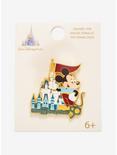Loungefly Disney Walt Disney World 50th Anniversary Mickey Mouse & Cinderella's Castle Enamel Pin - BoxLunch Exclusive, , alternate