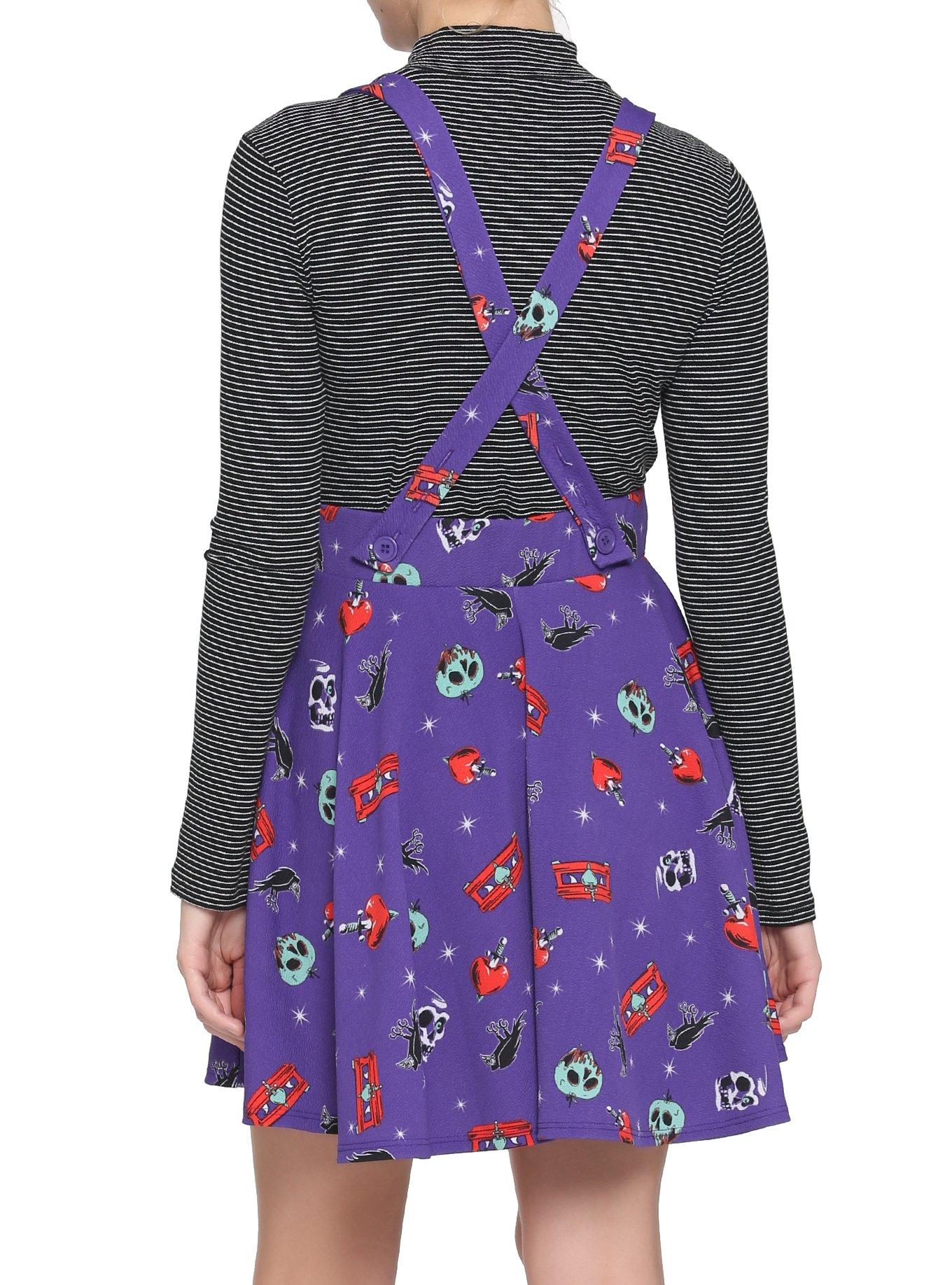 Disney Villains Evil Queen Suspender Skirt, MULTI, alternate