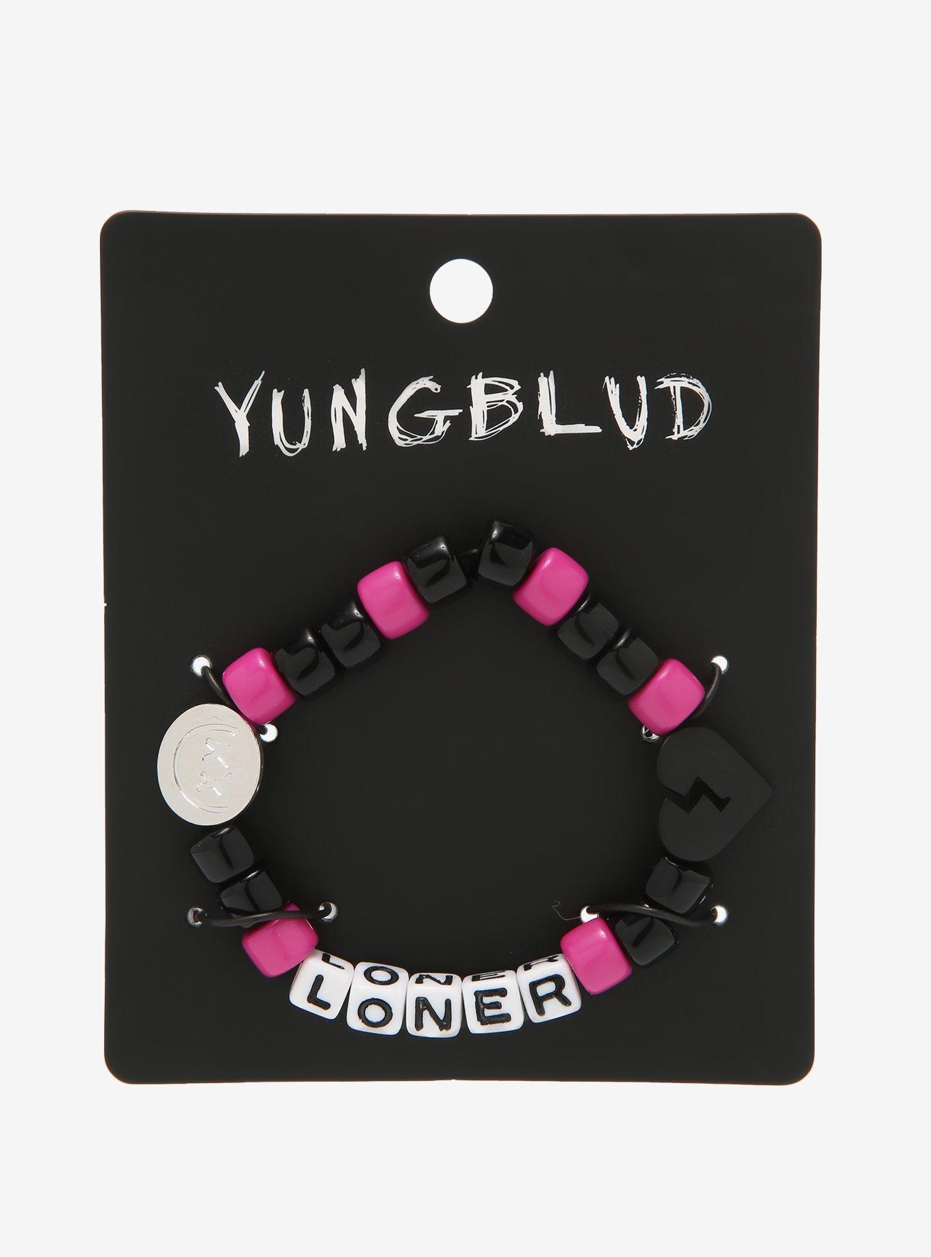 Yungblud Loner Beaded Charm Bracelet, , alternate