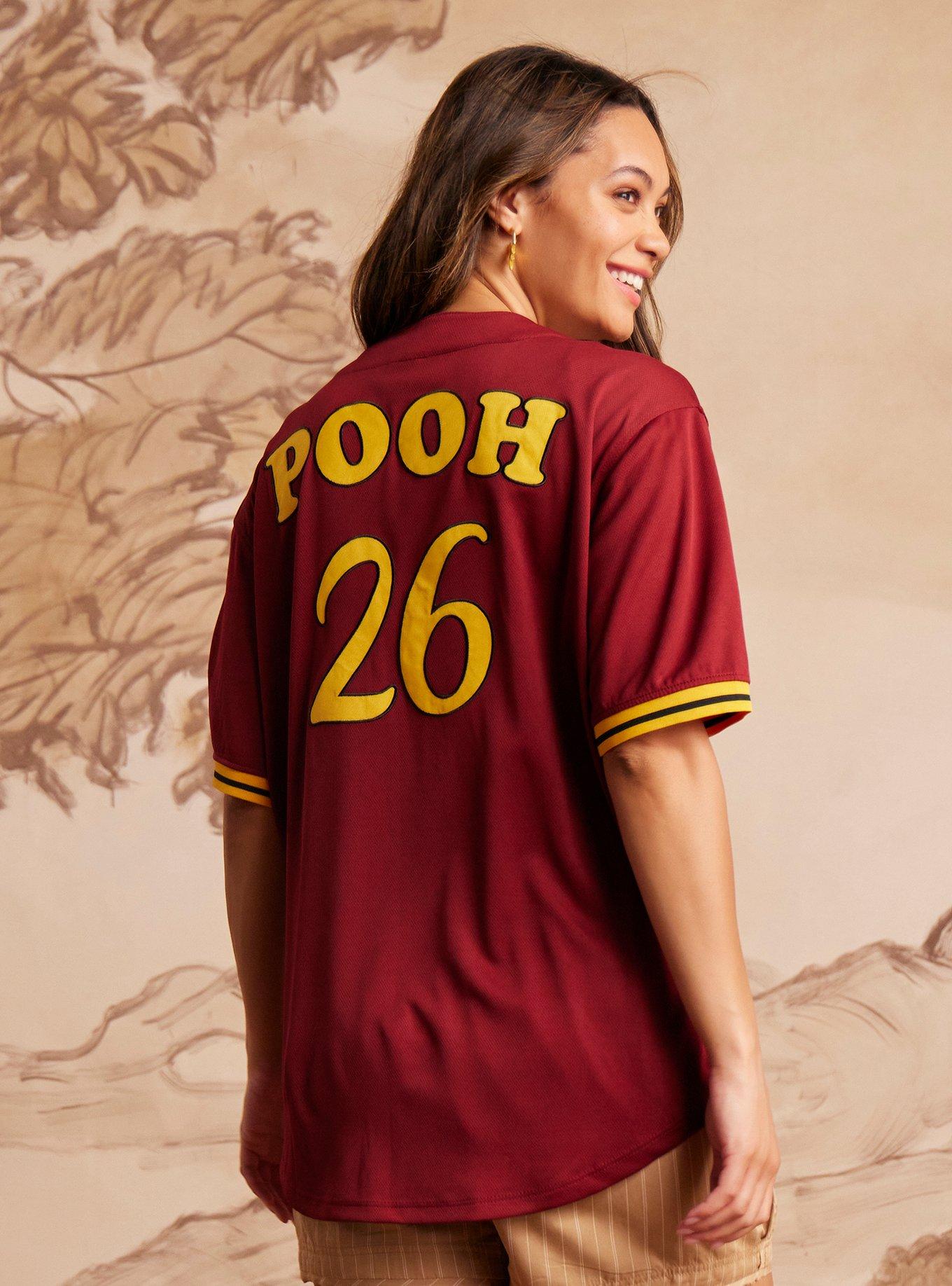 Disney Winnie the Pooh Hundred Acre Wood Baseball Jersey - BoxLunch Exclusive, RED, alternate