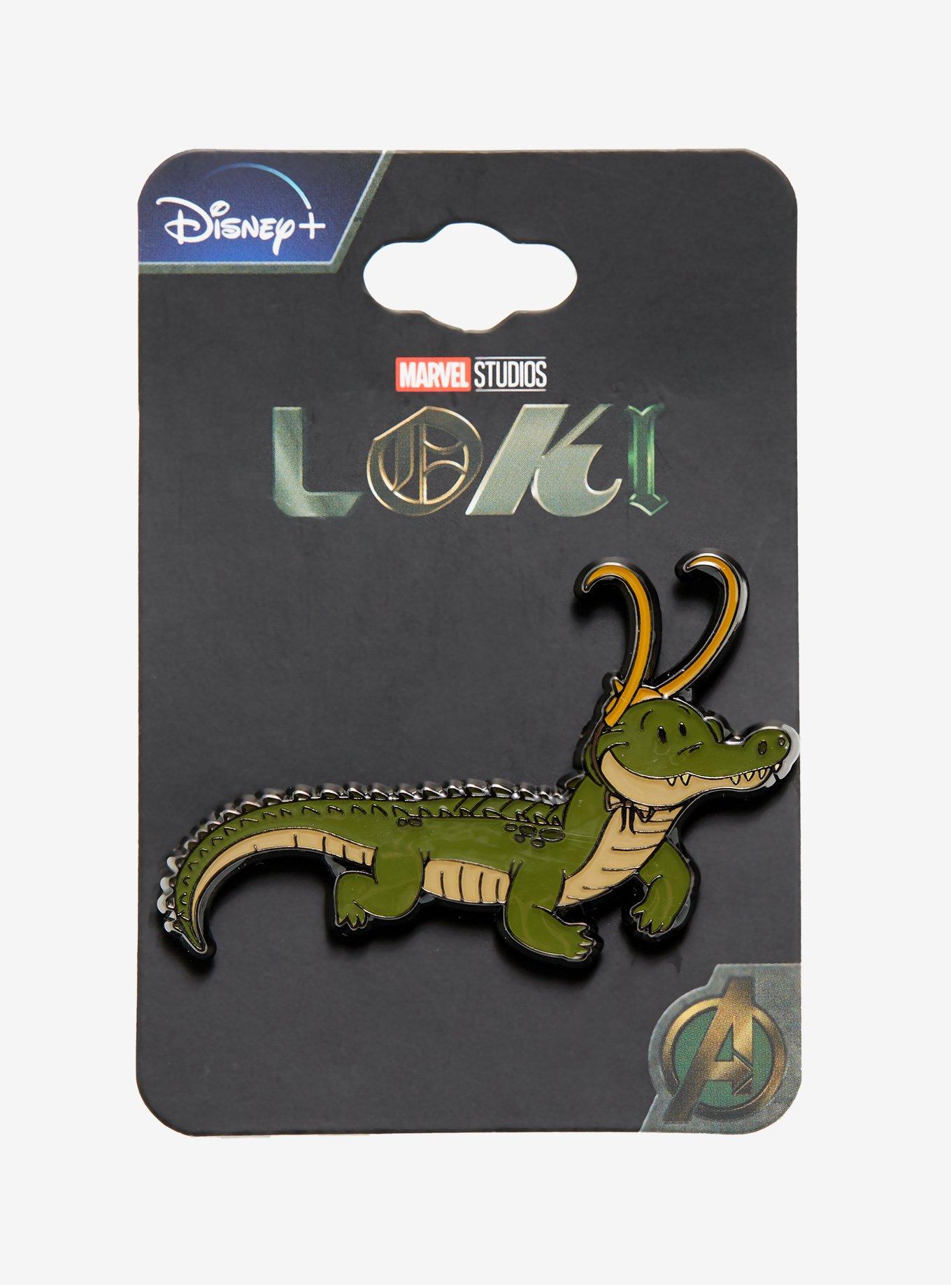 Marvel Loki Alligator Loki Enamel Pin, , alternate