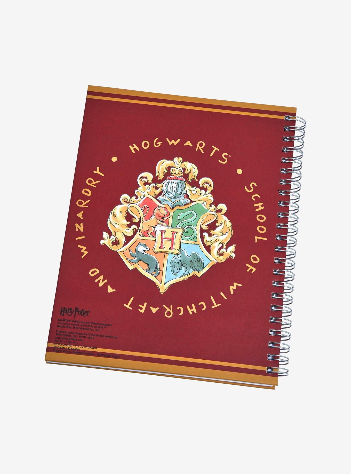 Harry Potter Hogwarts Crest Journal - BoxLunch Exclusive, , alternate