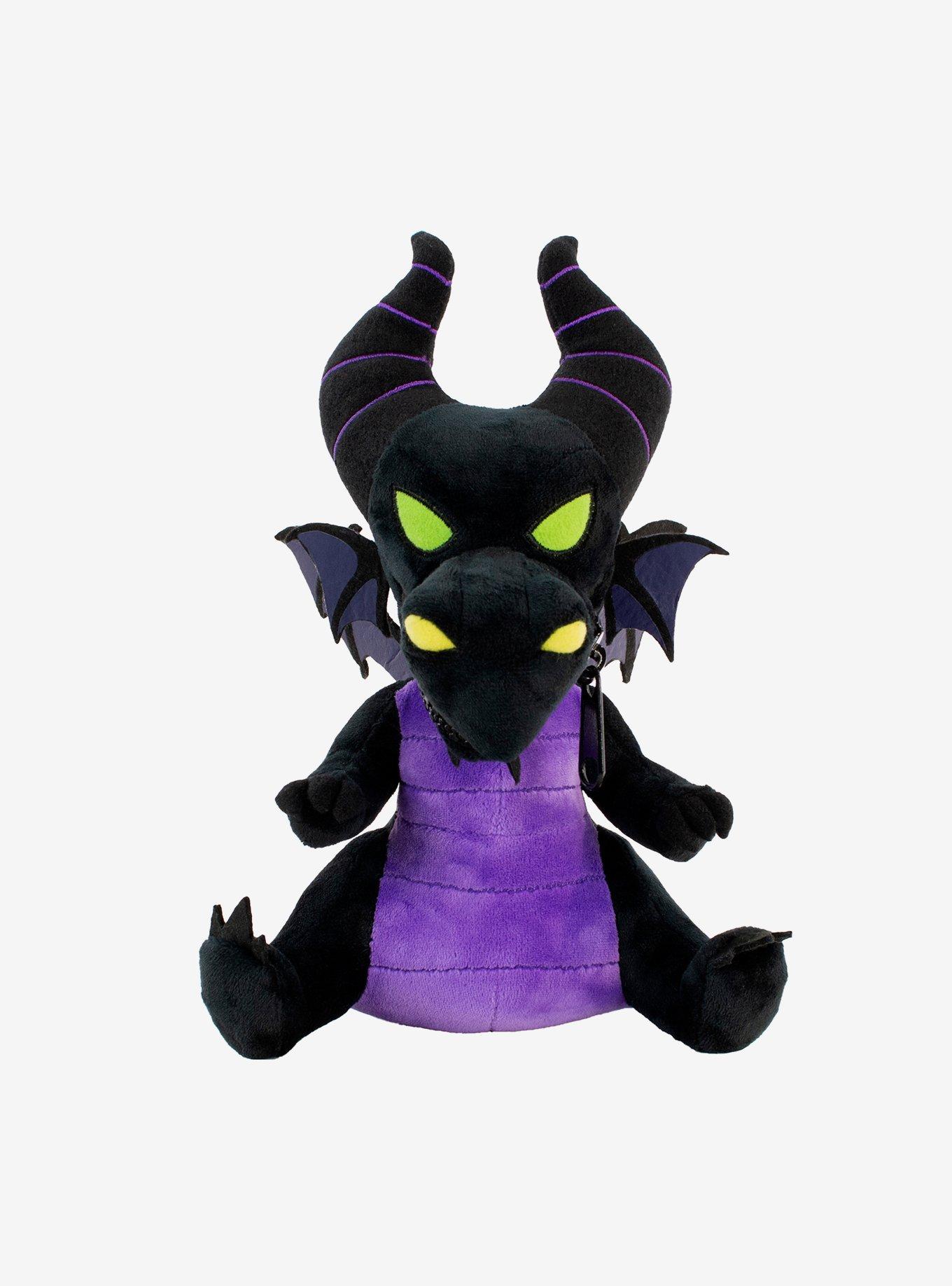 Disney Maleficent Dragon Zipper Mouth Plush, , alternate