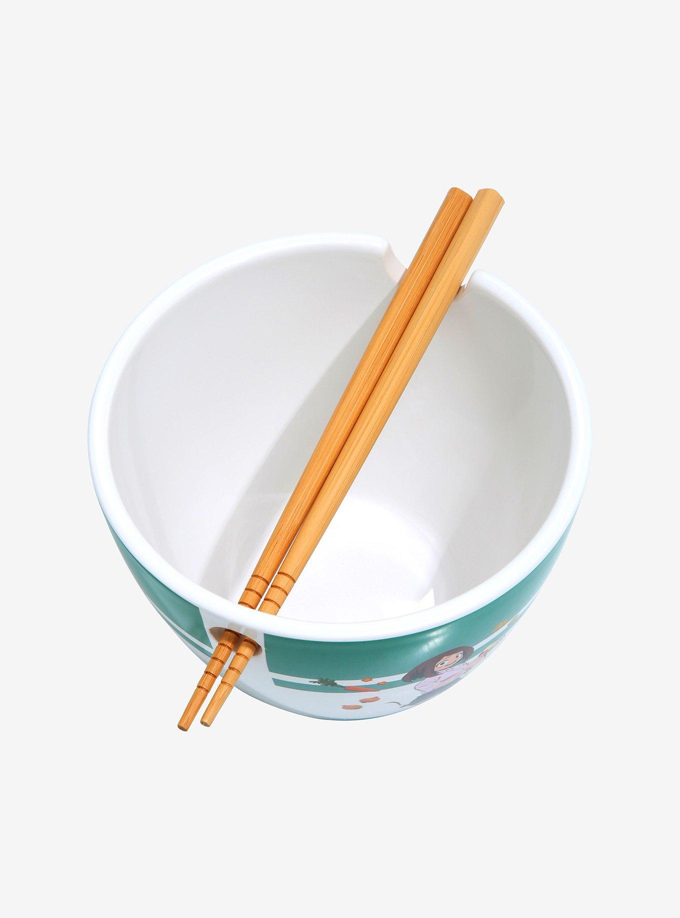 My Hero Academia Cooking Characters Ramen Bowl and Chopsticks, , alternate