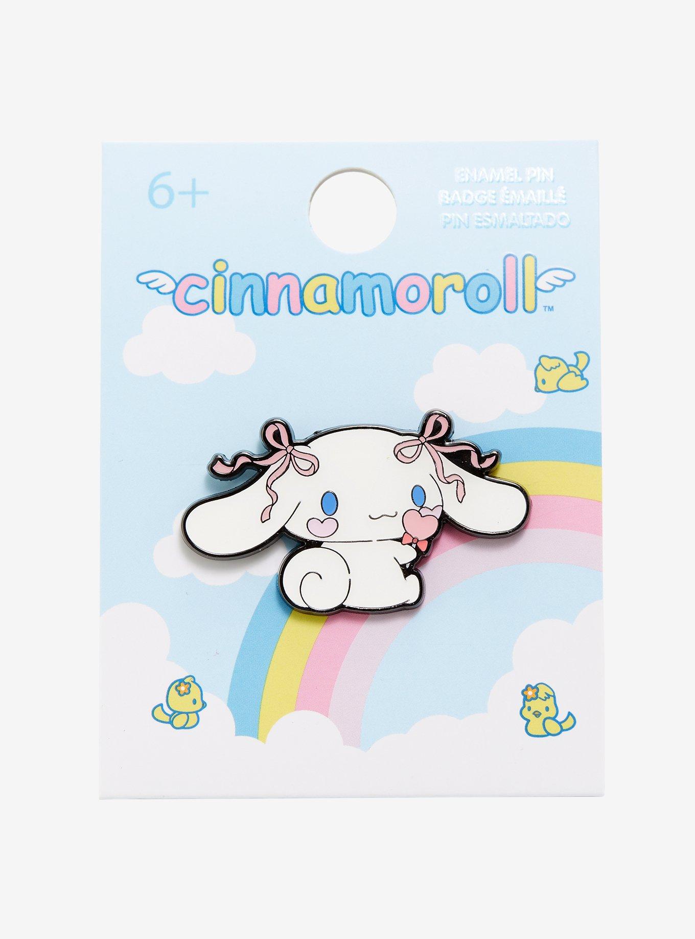 Loungefly Cinnamoroll Heart Candy Enamel Pin, , hi-res