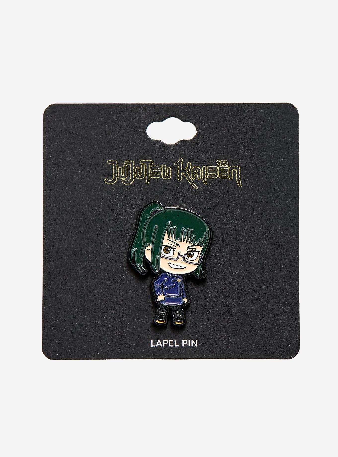 Jujutsu Kaisen Chibi Maki Zenin Enamel Pin, , alternate