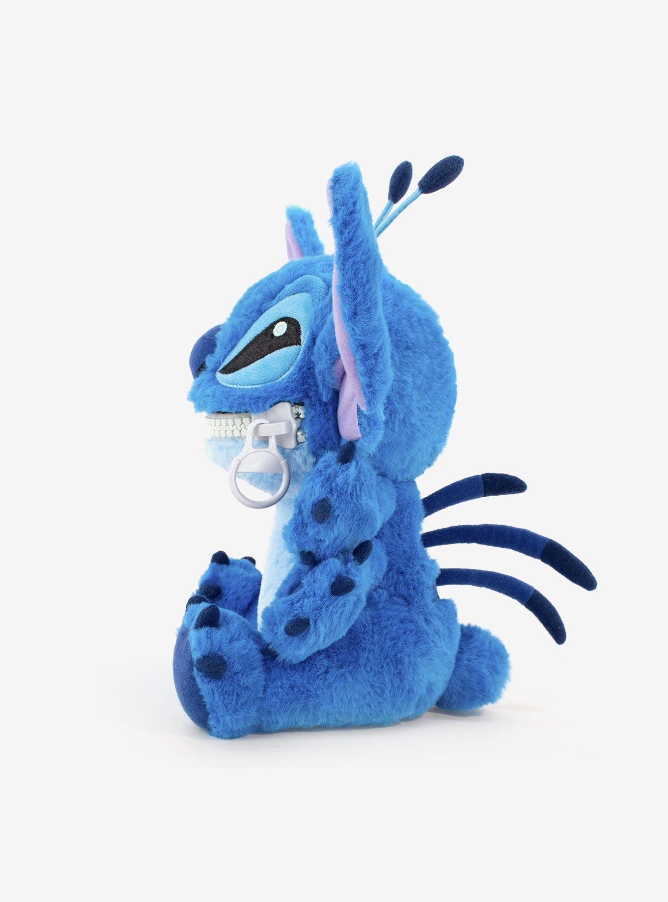 Disney Lilo & Stitch Stitch Zipper Mouth Plush, , alternate