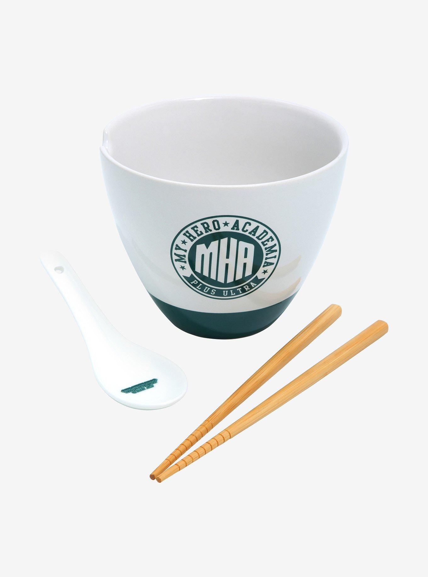 My Hero Academia Deku Ramen Bowl with Chopsticks and Spoon, , alternate