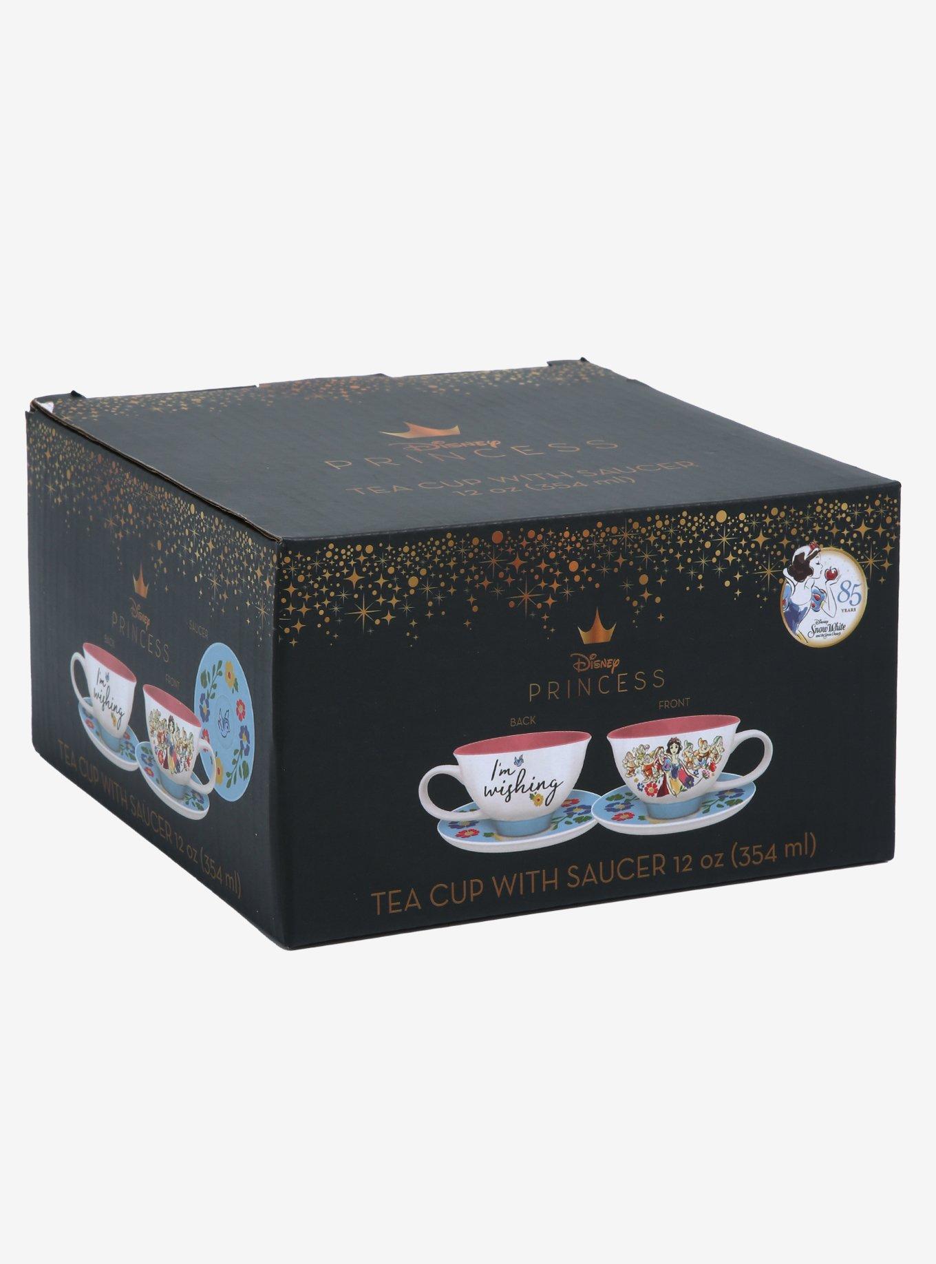 Disney Snow White and the Seven Dwarfs Watercolor Portrait Teacup & Saucer , , alternate