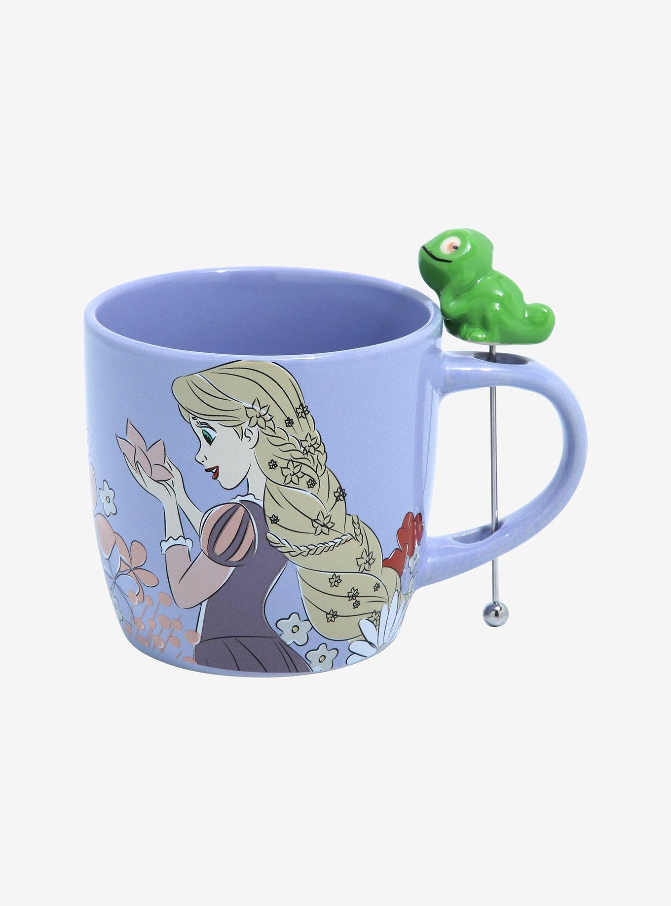 Disney Tangled Rapunzel Mug With Figural Pascal Stirrer, , alternate