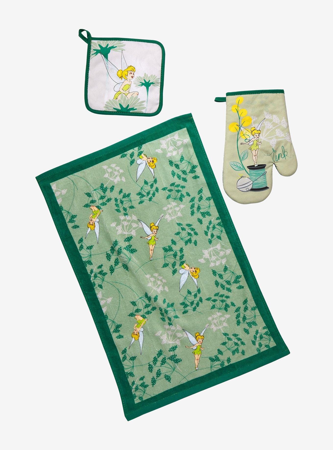 Disney Peter Pan Tinker Bell Floral Kitchen Set - BoxLunch Exclusive, , alternate