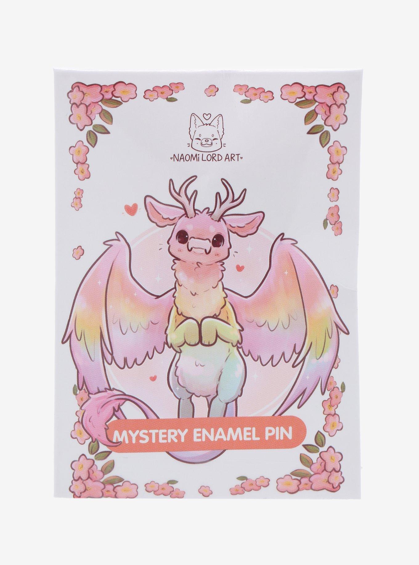 Pastel Dragons Blind Box Enamel Pin By Naomi Lord, , alternate