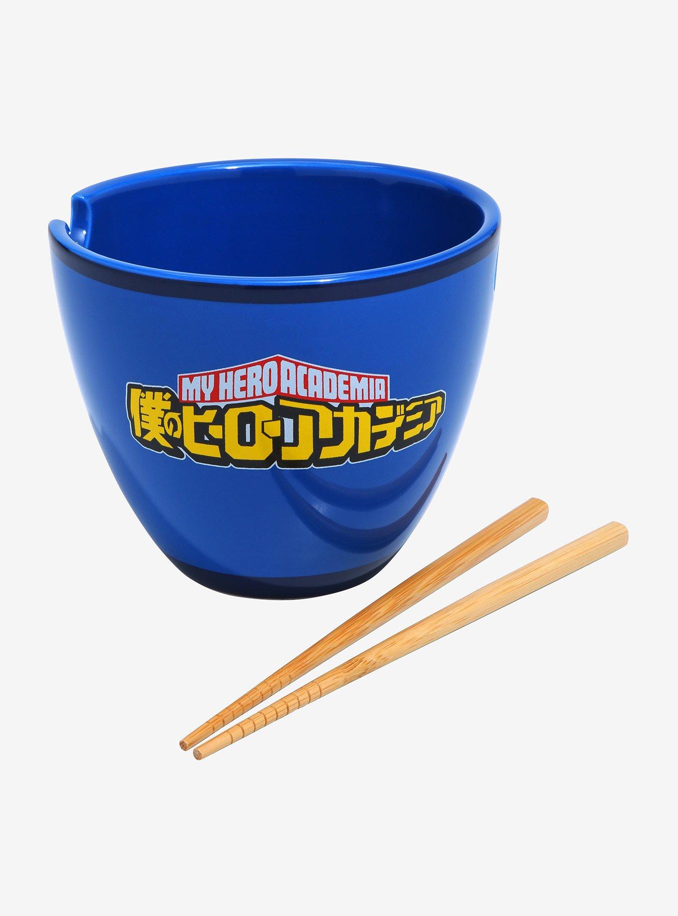 My Hero Academia Group Portrait Ramen Bowl with Chopsticks, , alternate