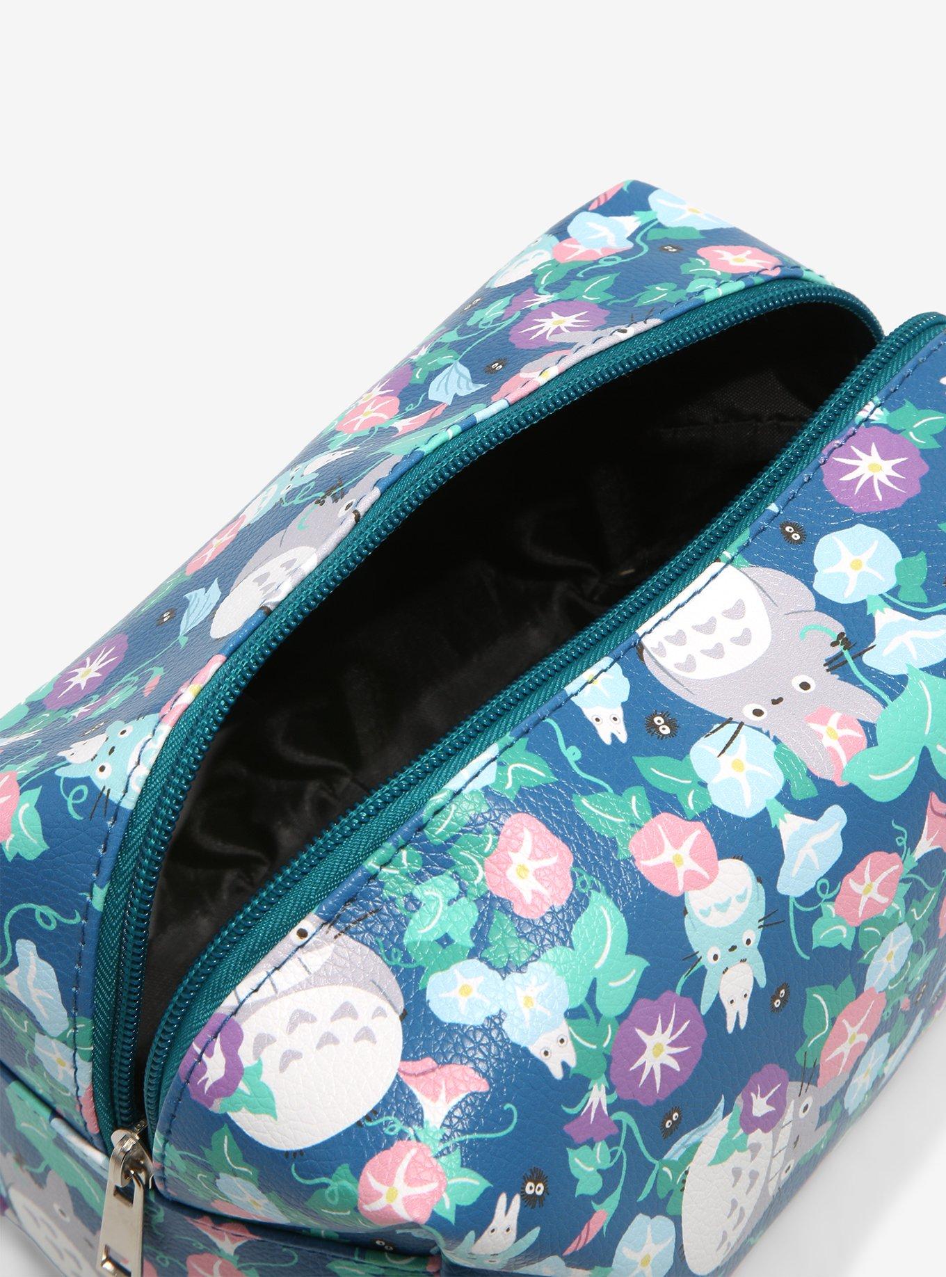 Studio Ghibli My Neighbor Totoro Floral Makeup Bag, , alternate