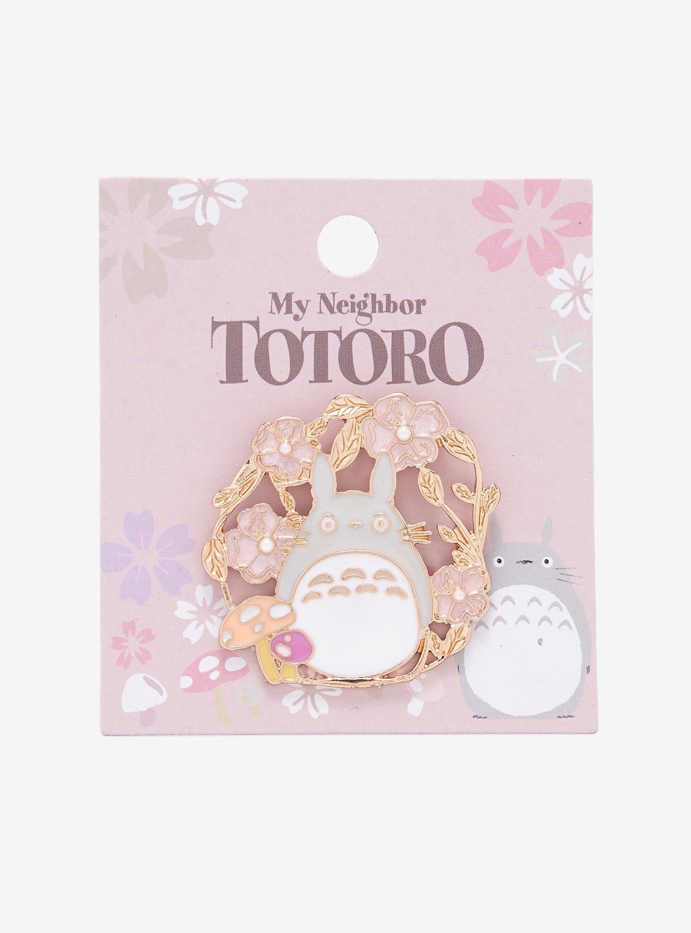 Studio Ghibli My Neighbor Totoro Cherry Blossom Enamel Pin, , alternate