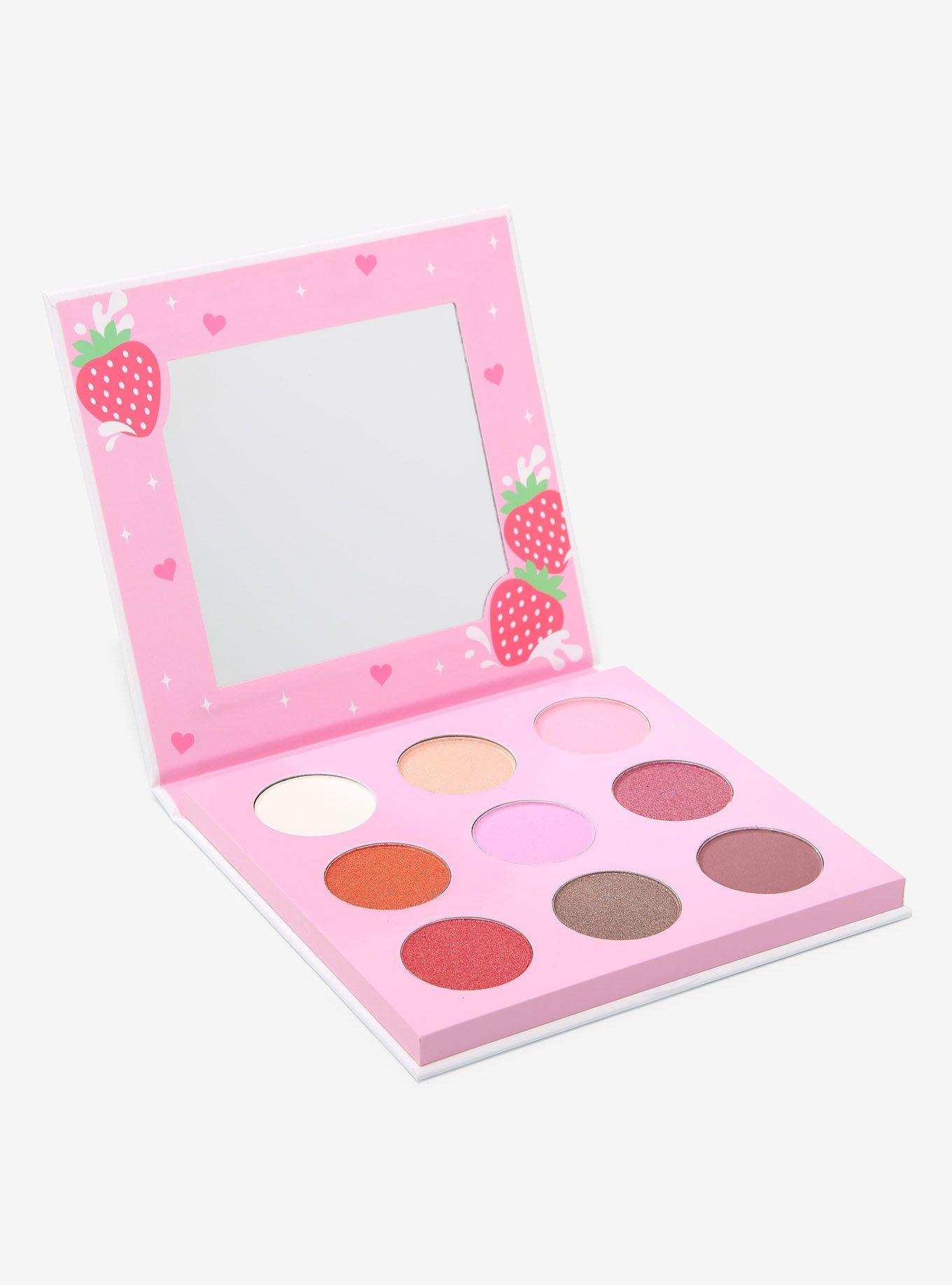 Kawaii Strawberry Milk Eyeshadow Palette, , alternate
