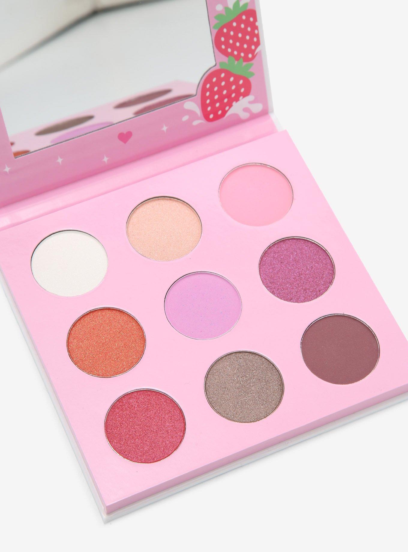Kawaii Strawberry Milk Eyeshadow Palette, , alternate