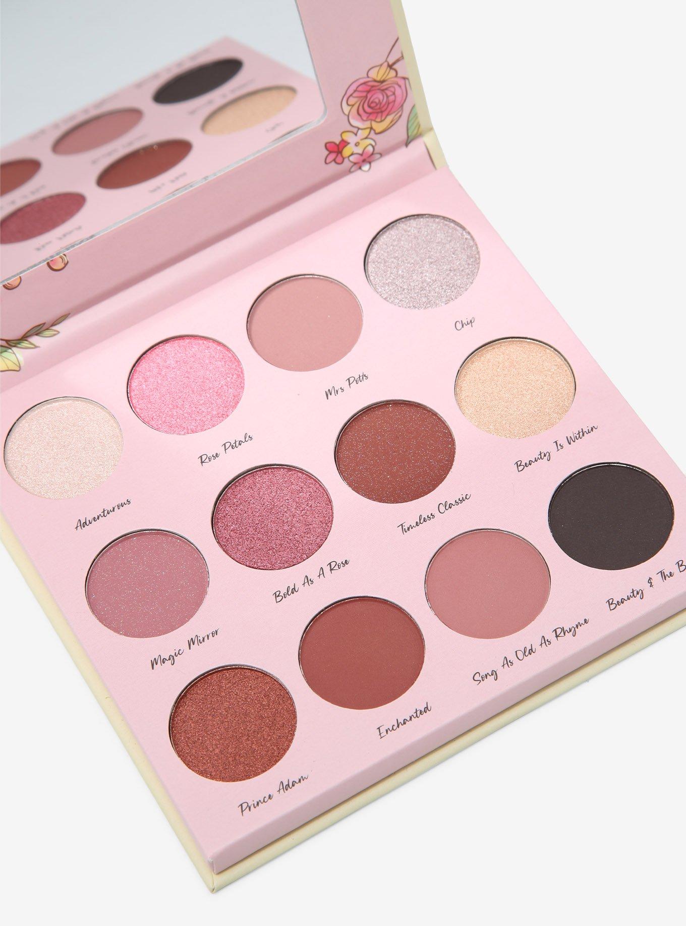 Disney Beauty And The Beast Belle Rose Eyeshadow Palette, , alternate