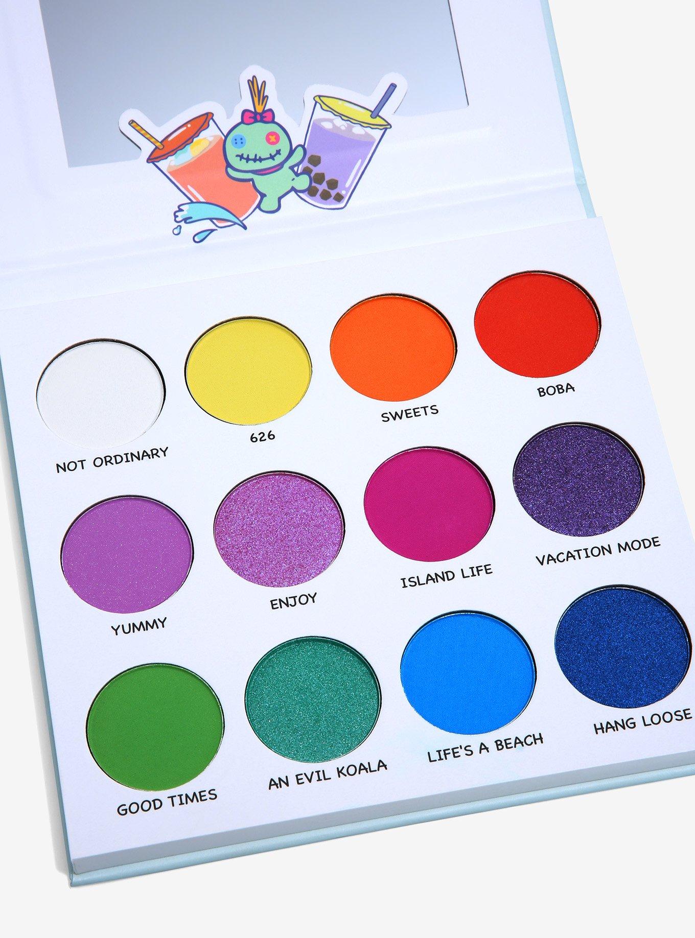 Disney Lilo & Stitch Boba Rainbow Eyeshadow Palette, , alternate