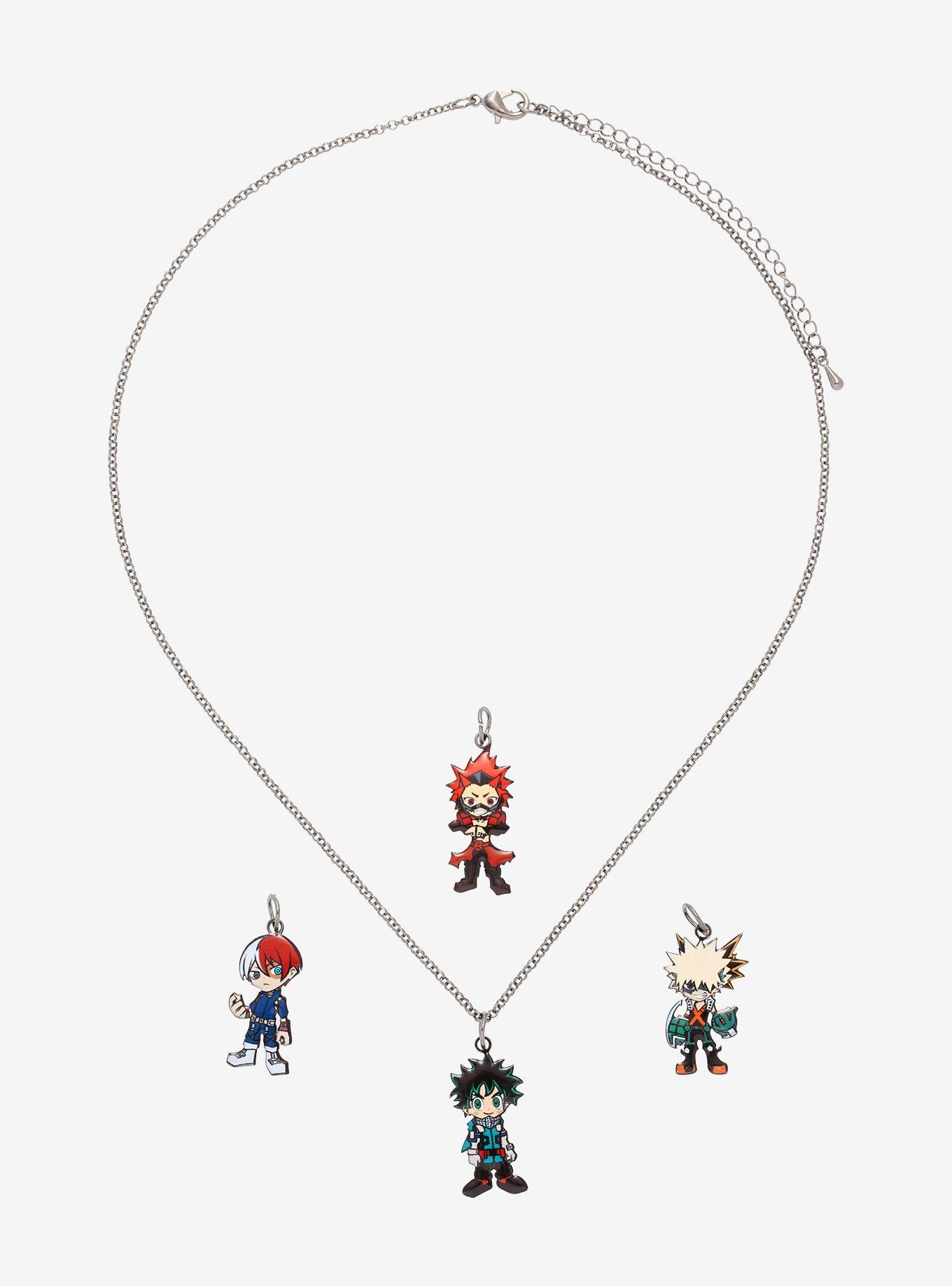 My Hero Academia Interchangeable Charm Necklace, , alternate