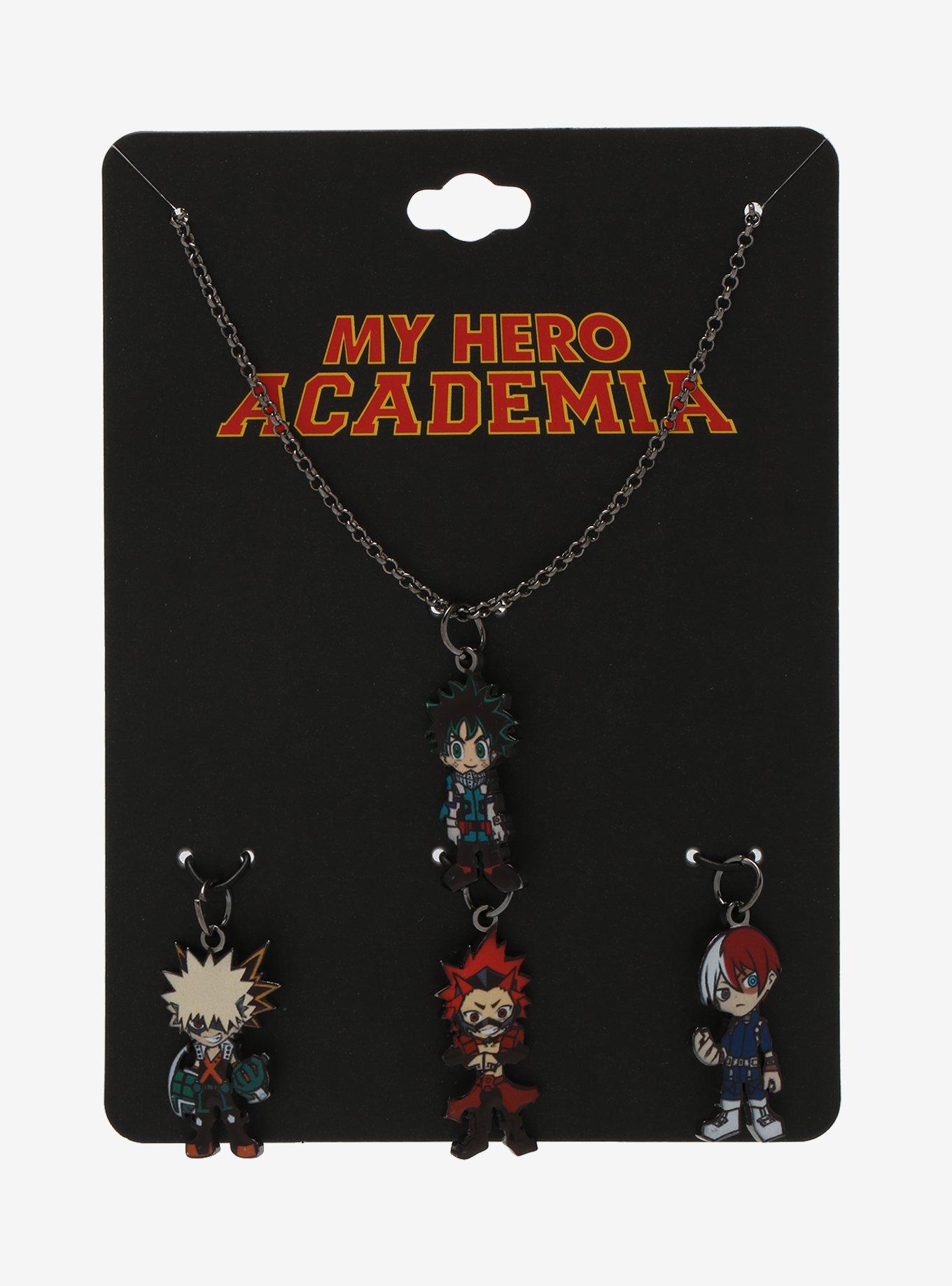 My Hero Academia Interchangeable Charm Necklace, , alternate