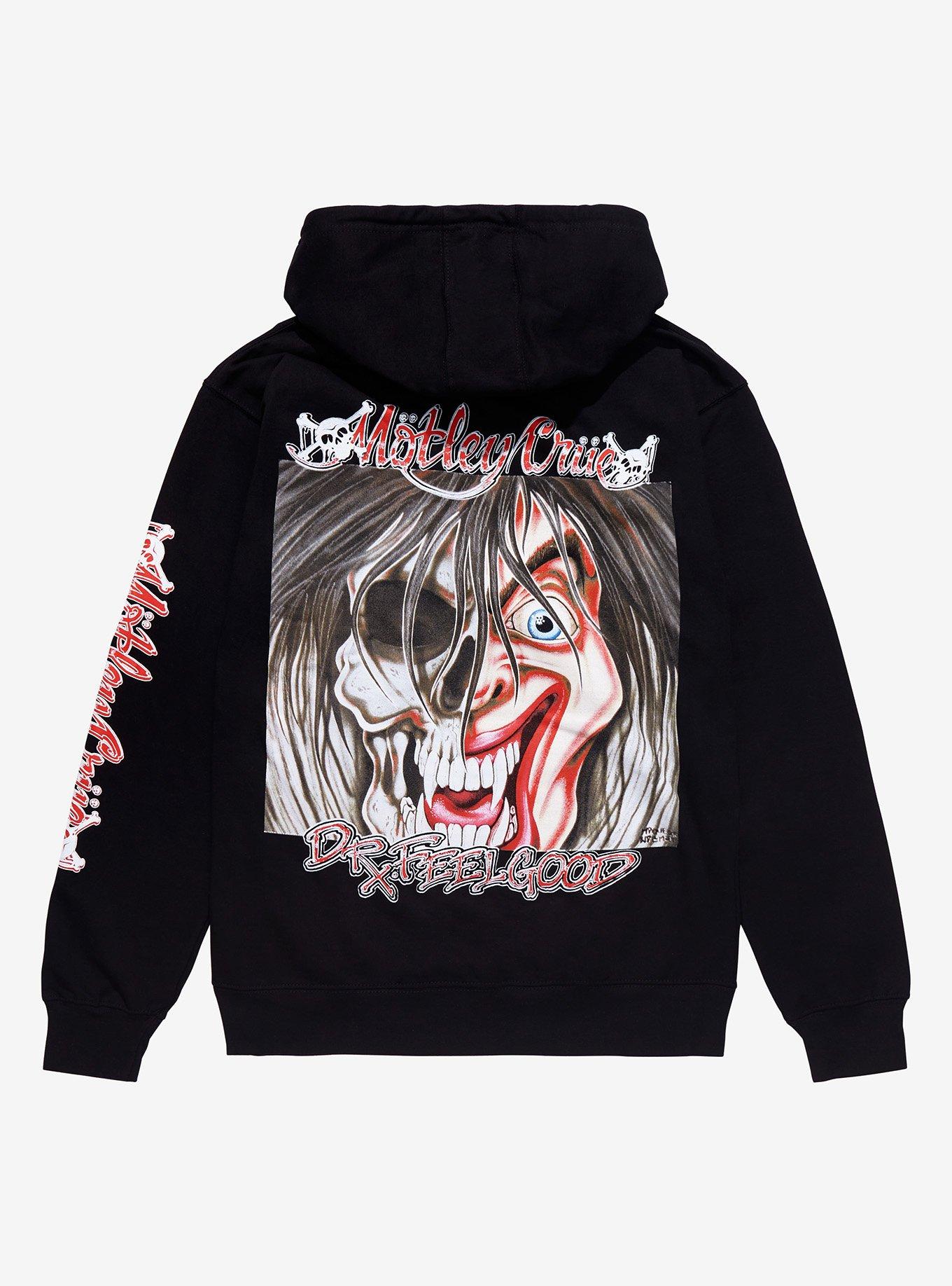 Motley Crue Dr. Feelgood Hoodie, BLACK, alternate