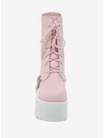 Pink Drop Chain Platform Boots, MULTI, alternate