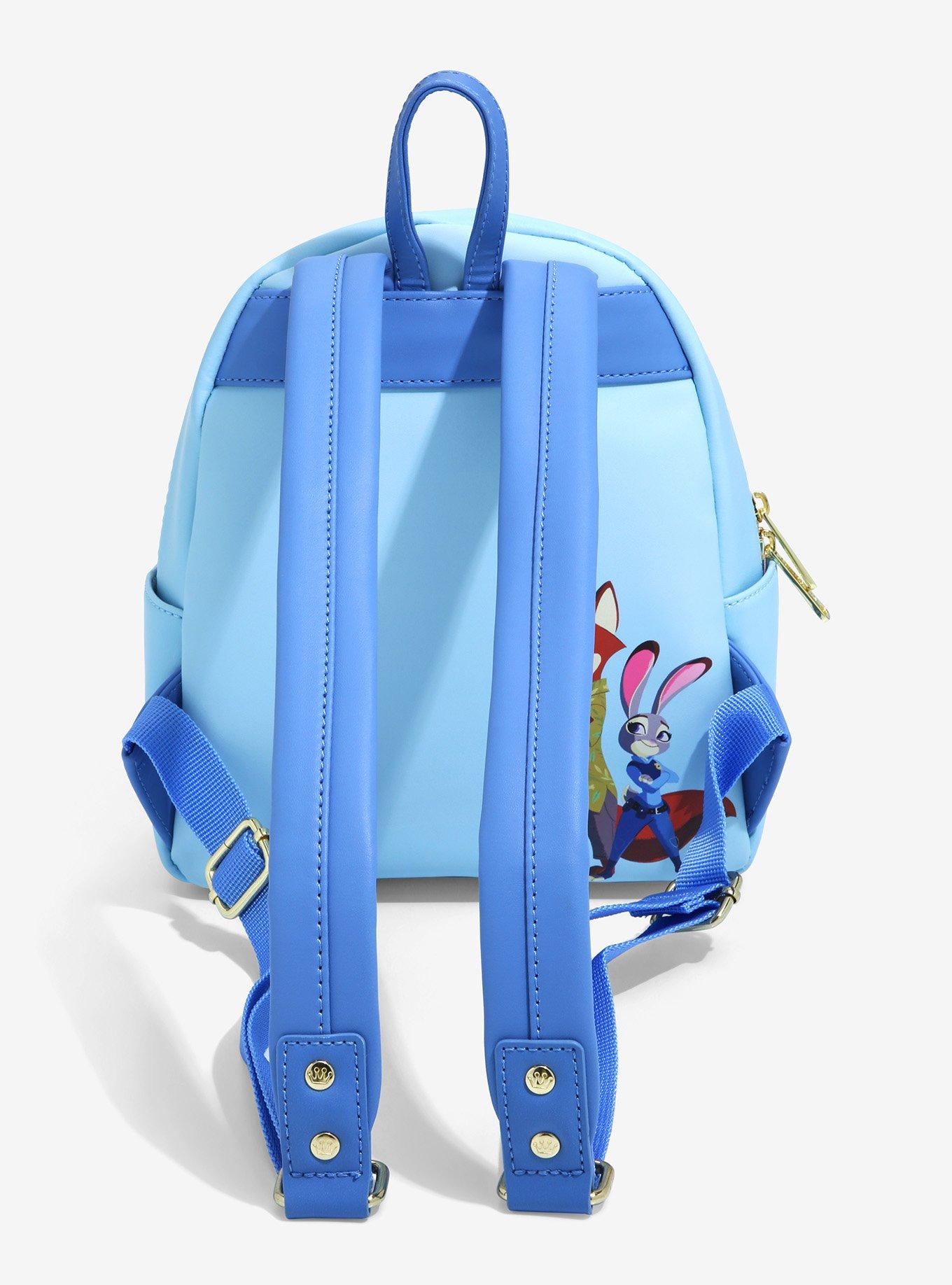 Loungefly Disney Zootopia Kid Nick & Judy Mini Backpack, , alternate