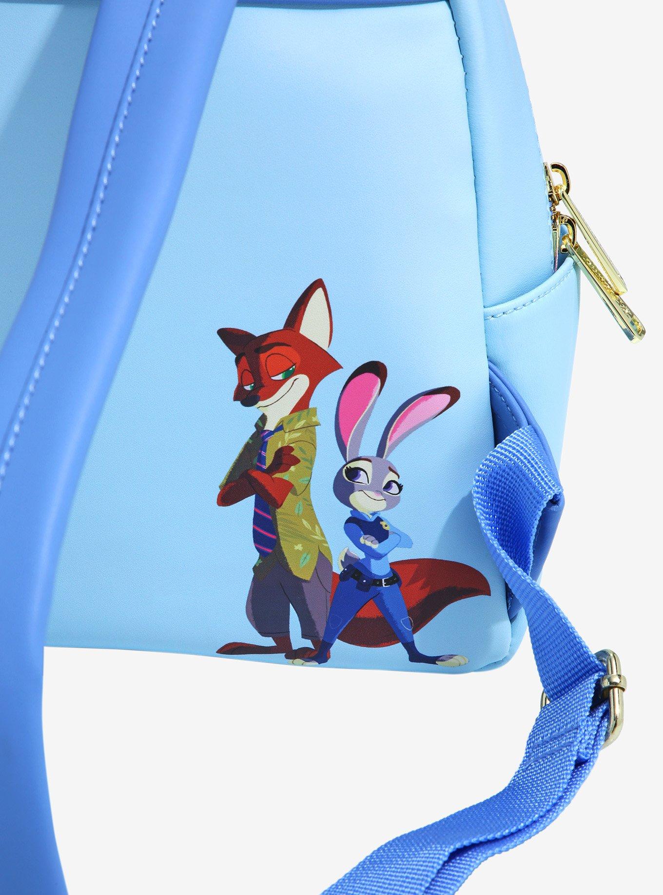 Loungefly Disney Zootopia Kid Nick & Judy Mini Backpack, , alternate