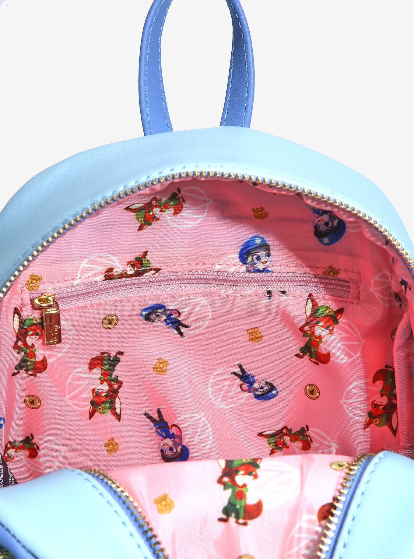 Loungefly Disney Zootopia Kid Nick & Judy Mini Backpack, , alternate