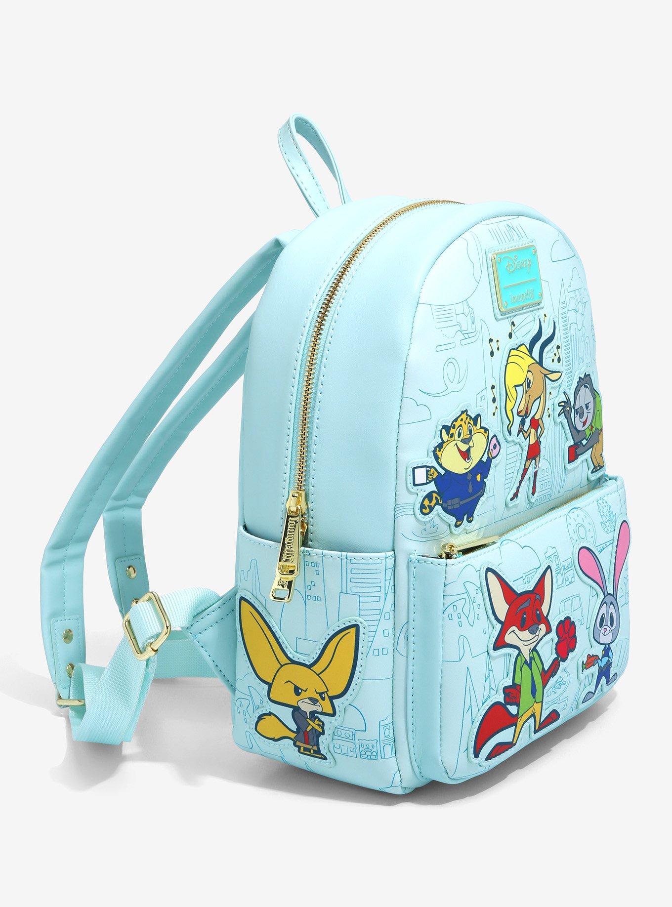 Disney Zootopia Chibi Characters Mini Backpack - BoxLunch Exclusive, , alternate