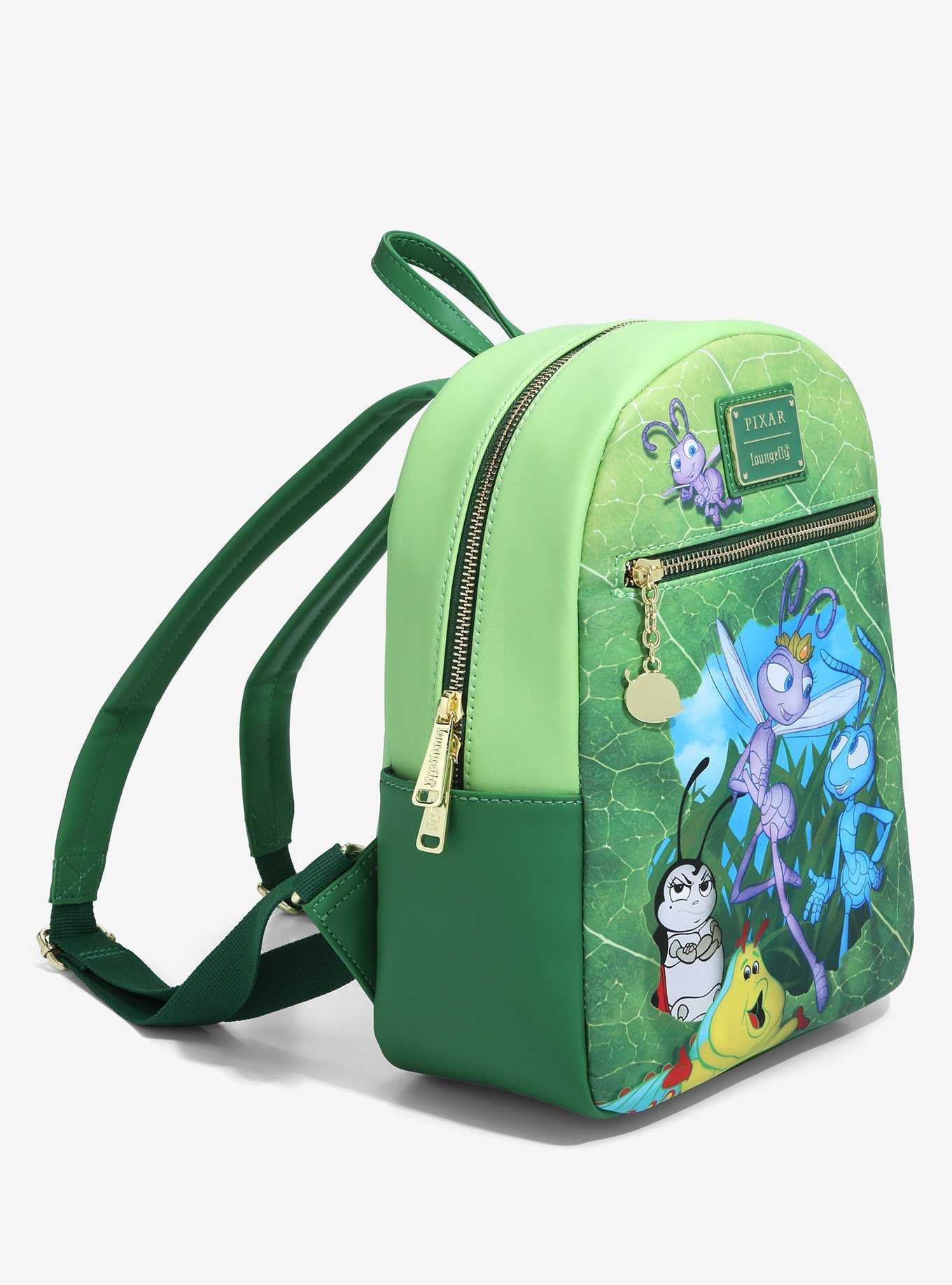 Loungefly Disney Pixar A Bug's Life Leaf Mini Backpack - BoxLunch Exclusive, , hi-res