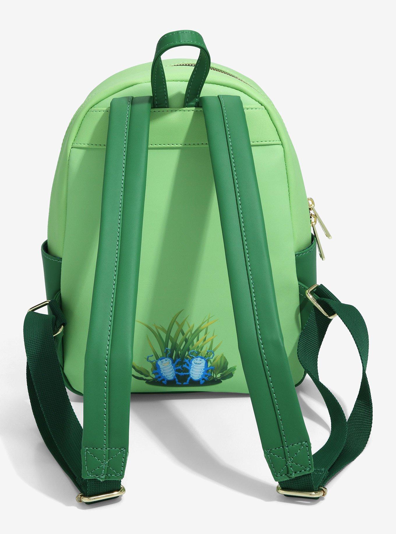 Loungefly Disney Pixar A Bug's Life Leaf Mini Backpack - BoxLunch Exclusive, , alternate