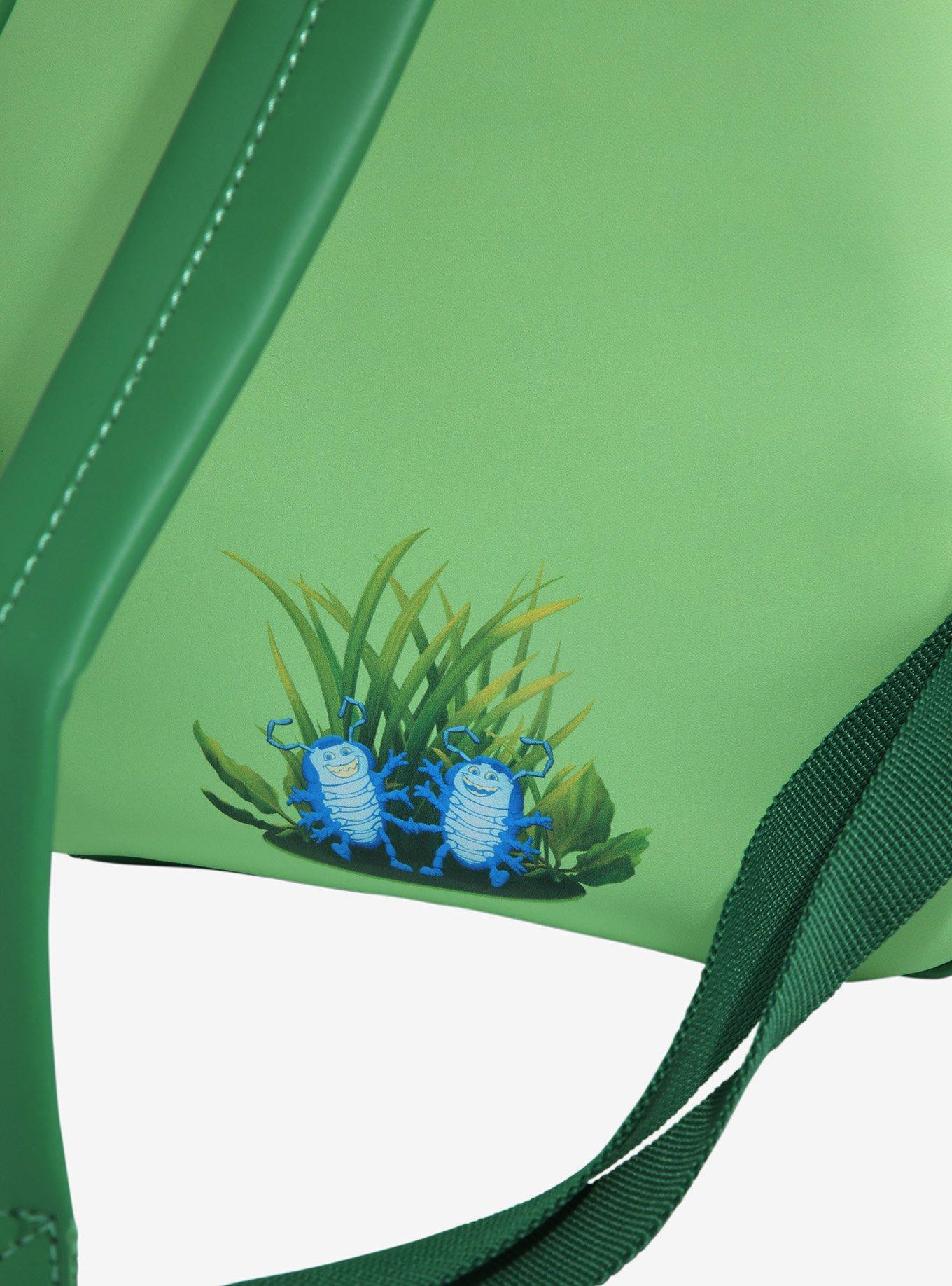 Loungefly Disney Pixar A Bug's Life Leaf Mini Backpack - BoxLunch Exclusive, , alternate
