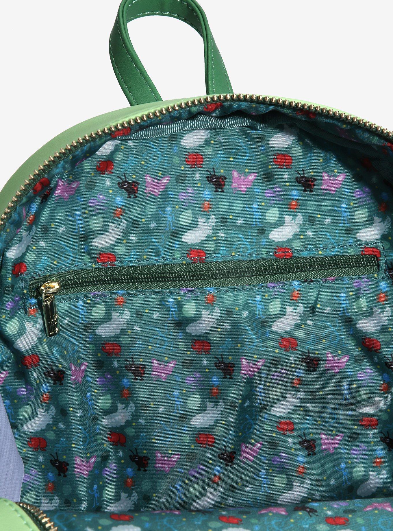 Loungefly Disney Pixar A Bug's Life Leaf Mini Backpack - BoxLunch Exclusive, , alternate