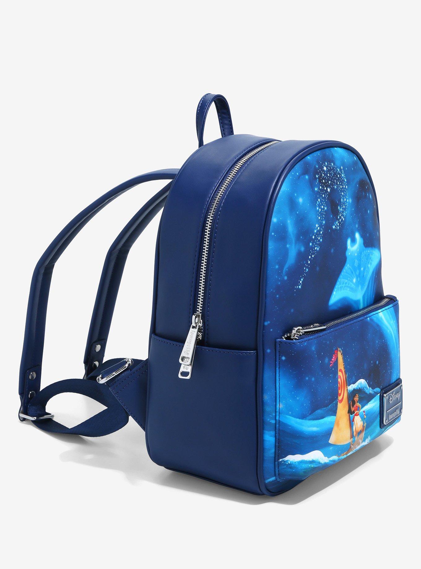 Loungefly Disney Moana Maui's Fish Hook & Gramma Tala Constellation Mini Backpack - BoxLunch Exclusive, , alternate
