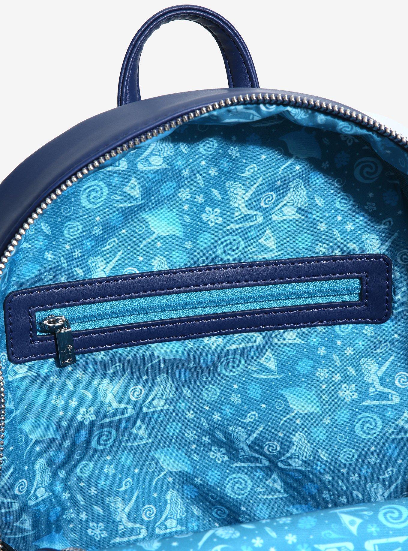 Loungefly Disney Moana Maui's Fish Hook & Gramma Tala Constellation Mini Backpack - BoxLunch Exclusive, , alternate