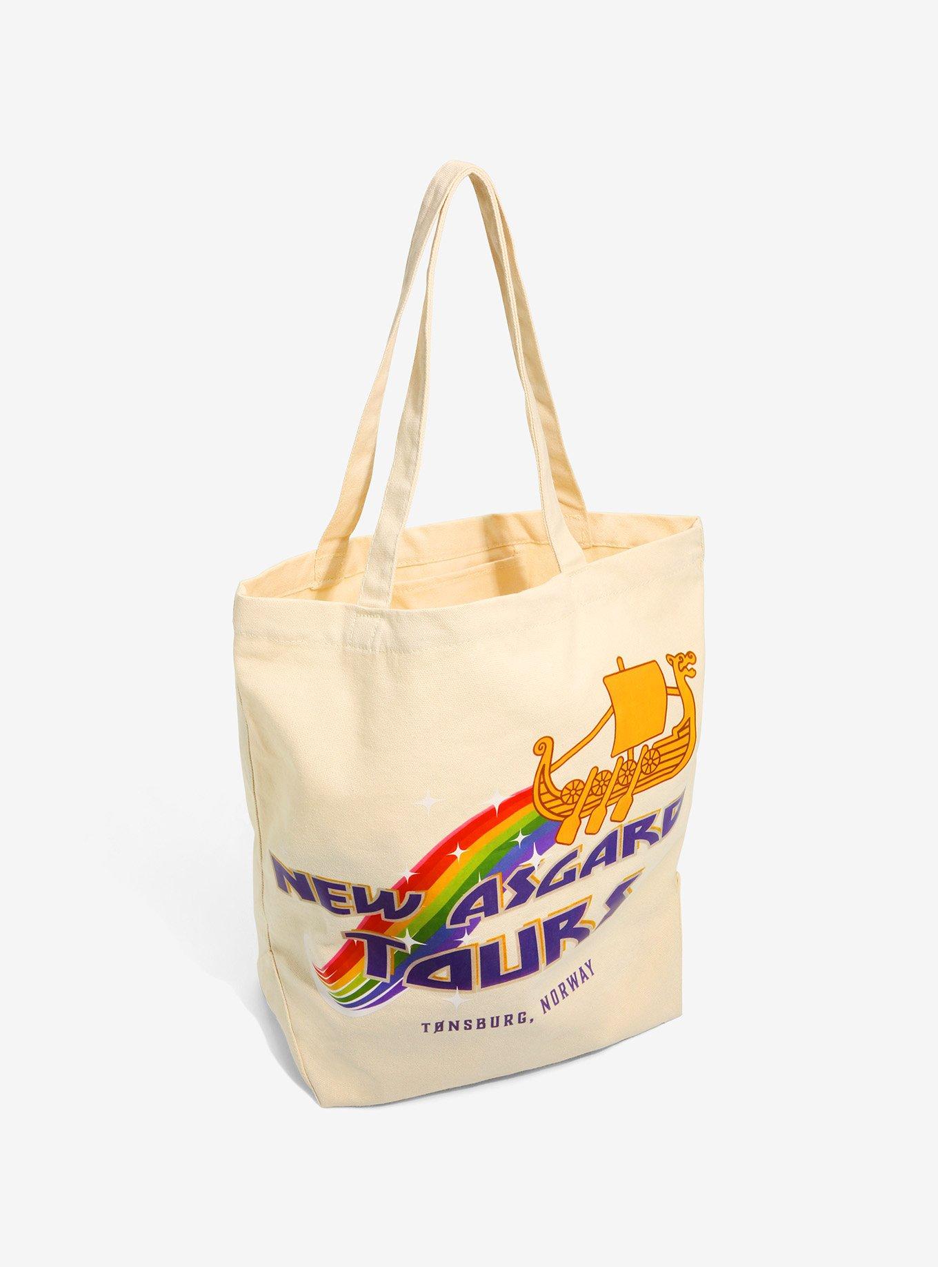 Marvel Thor: Love and Thunder New Asgard Tours Tote Bag - BoxLunch Exclusive, , alternate