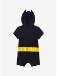 DC Comics Batman Outfit Infant One-Piece - BoxLunch Exclusive, BLACK, alternate