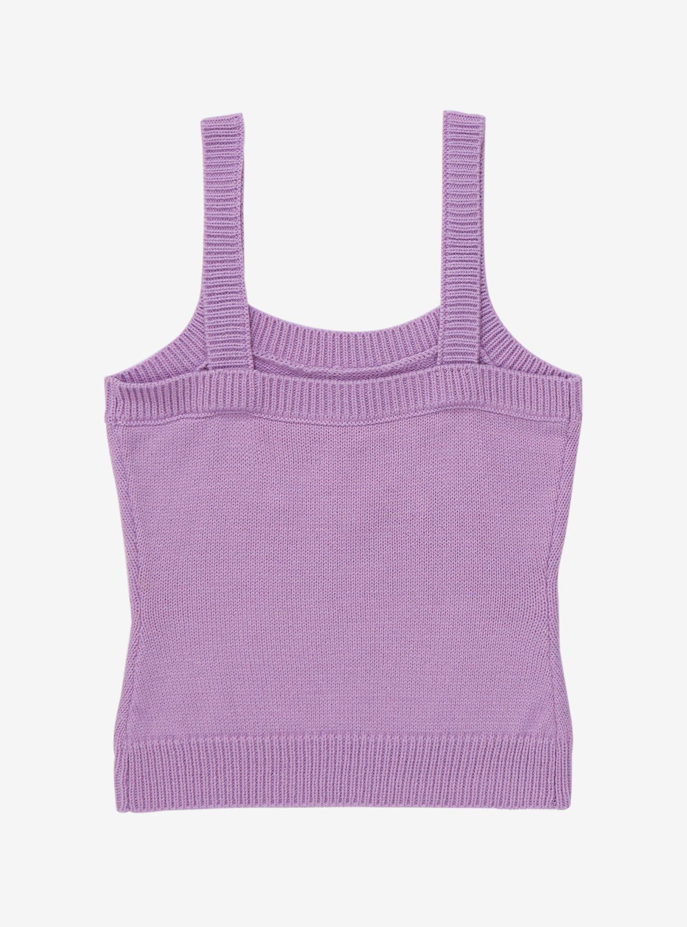 Disney Tangled Corona Sun Ribbed Women’s Sweater Tank Top - BoxLunch Exclusive, , hi-res