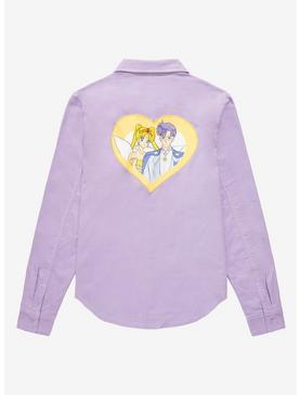 Pretty Guardian Sailor Moon Neo Queen Serenity & King Endymion Women’s Corduroy Overshirt - BoxLunch Exclusive, , hi-res