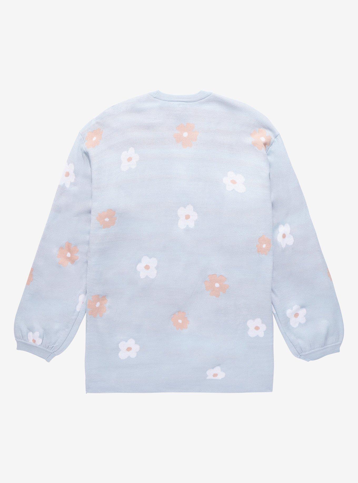 Disney Lady and the Tramp Tonal Portrait Women&rsquo;s Cardigan - BoxLunch Exclusive, LIGHT BLUE, alternate