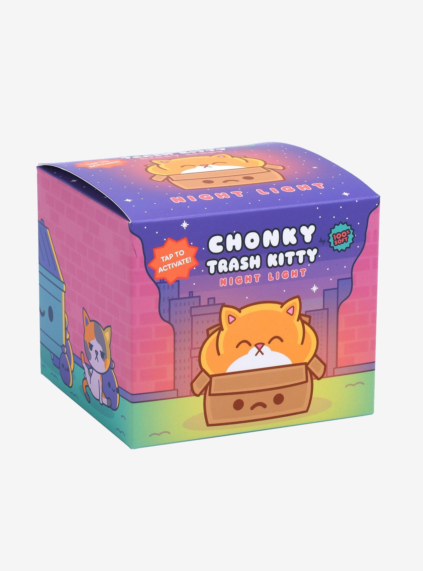 Chonky Trash Kitty Vinyl Night Light, , alternate