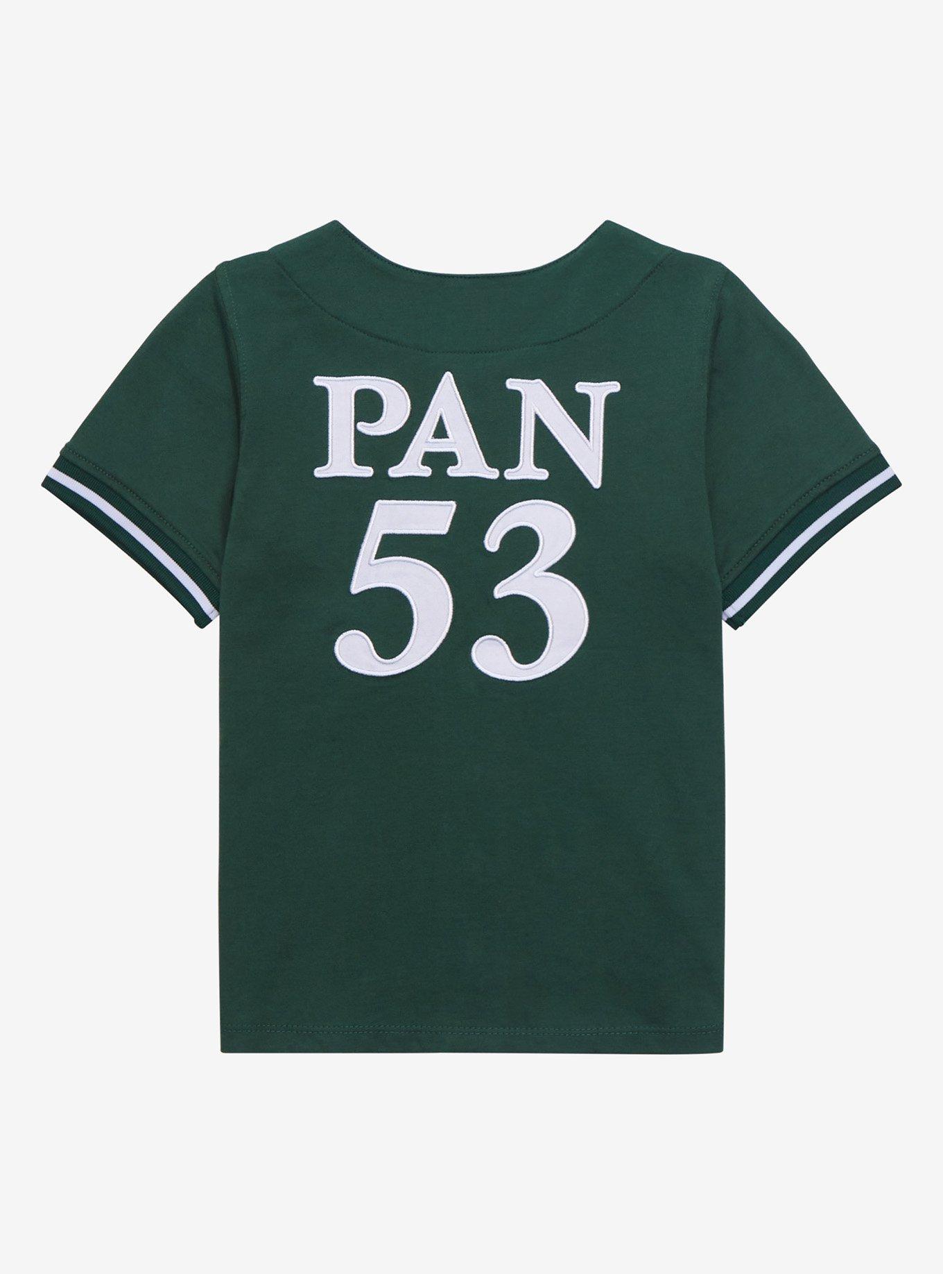 Disney Peter Pan The Lost Boys Toddler Baseball Jersey - BoxLunch Exclusive, BLACK, alternate