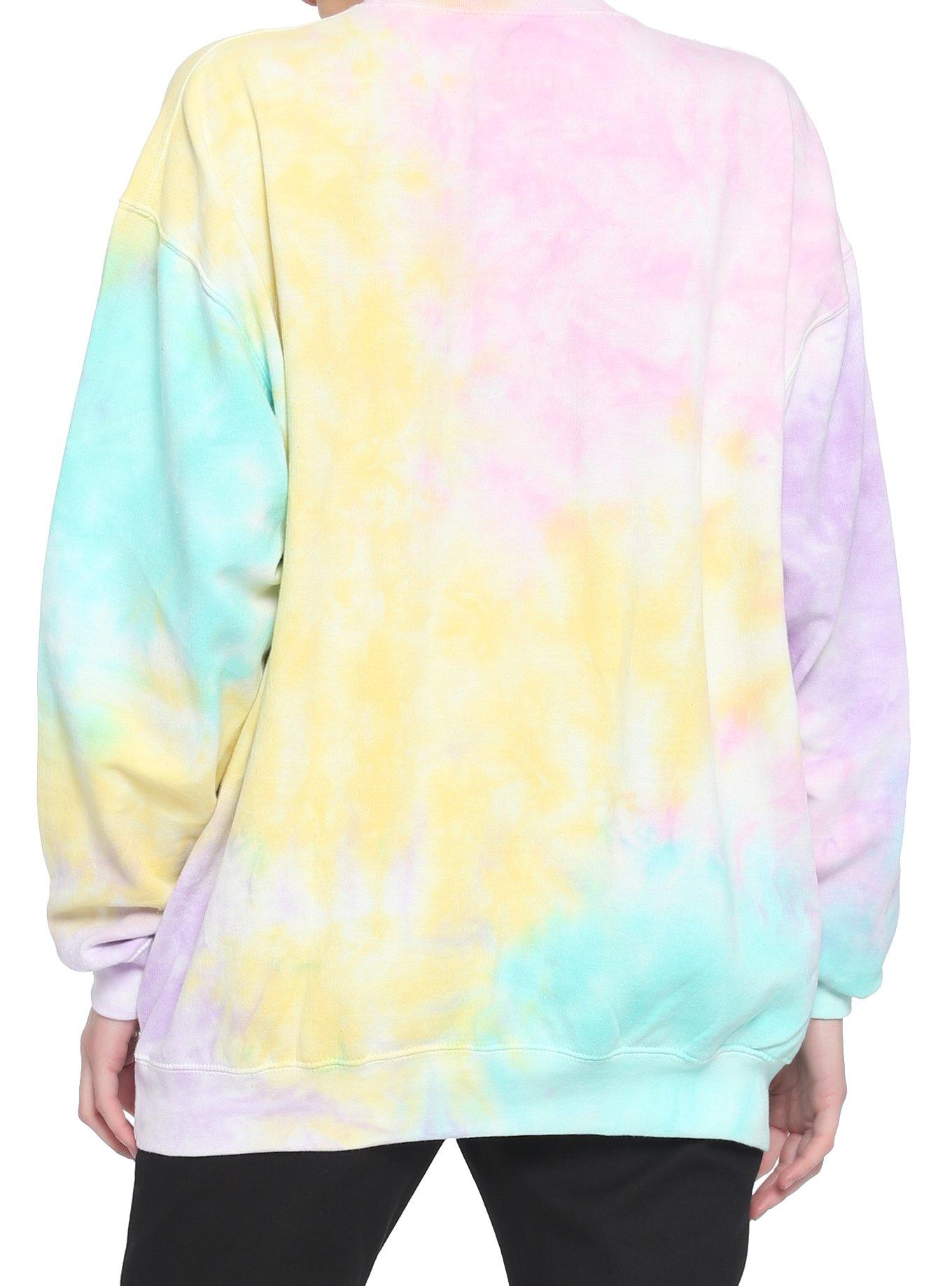 Nissin Cup Noodles X Hello Kitty Tie-Dye Girls Sweatshirt, MULTI, alternate