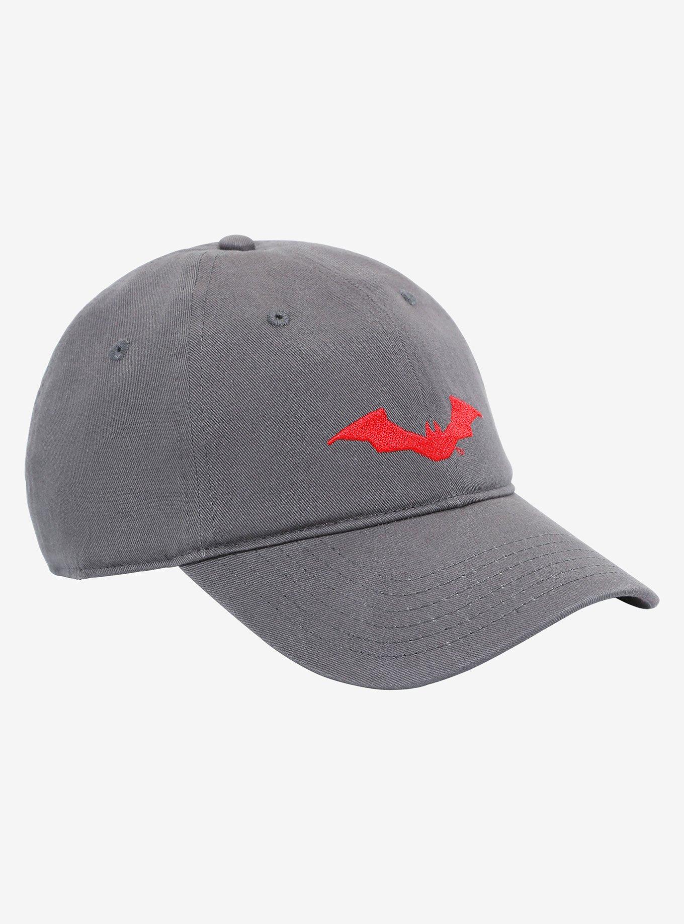 DC Comics Batman Red Bat Logo Cap - BoxLunch Exclusive, , alternate