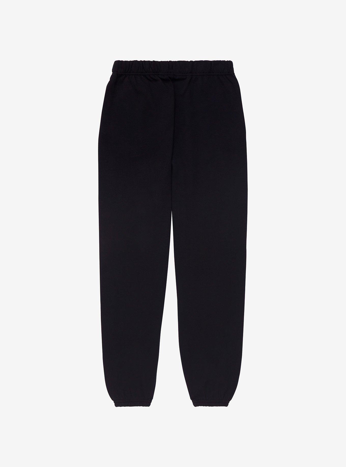 Harry Potter Slytherin Collegiate Joggers - BoxLunch Exclusive, BLACK, alternate